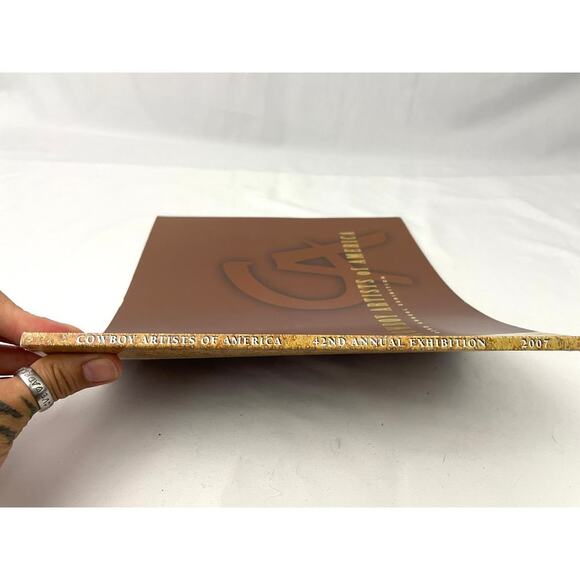 Cowboy Artists of America Paperback 42nd Phoenix Art Museum 2007 First Edition - Picture 13 of 14